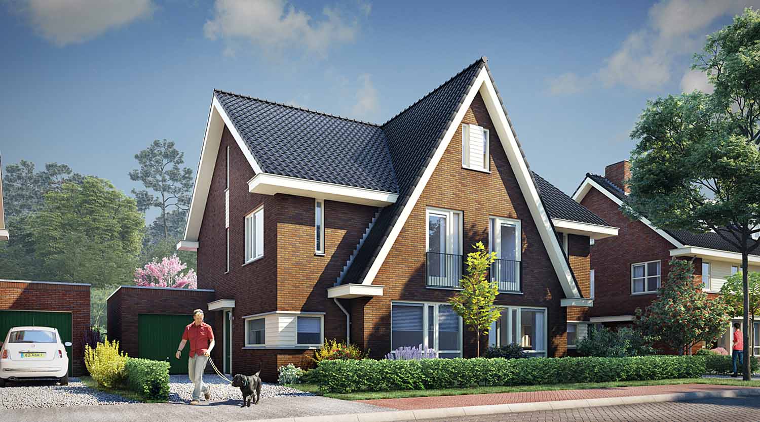 Austerlitz, wonen in de Bosrand